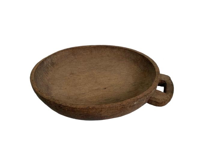 INDONESIAN PICKLING WOOD BOWL by 