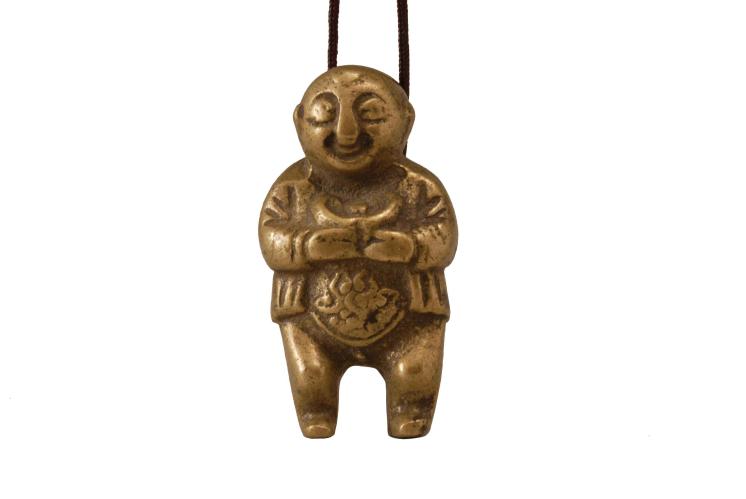 TOGGLE BRONZE BABY WITH INGOT by 