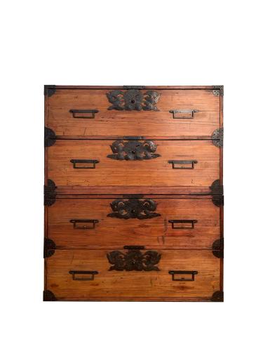 JAPANESE CLOTHING CHEST by 