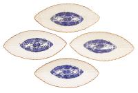 JAPANESE KAKIEMON BOAT DISHES by 
