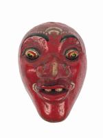 JAVANESE THEATRICAL MASK RED by 